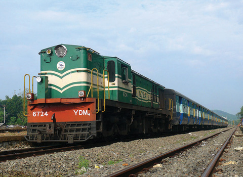 Railways - diesel locomotive