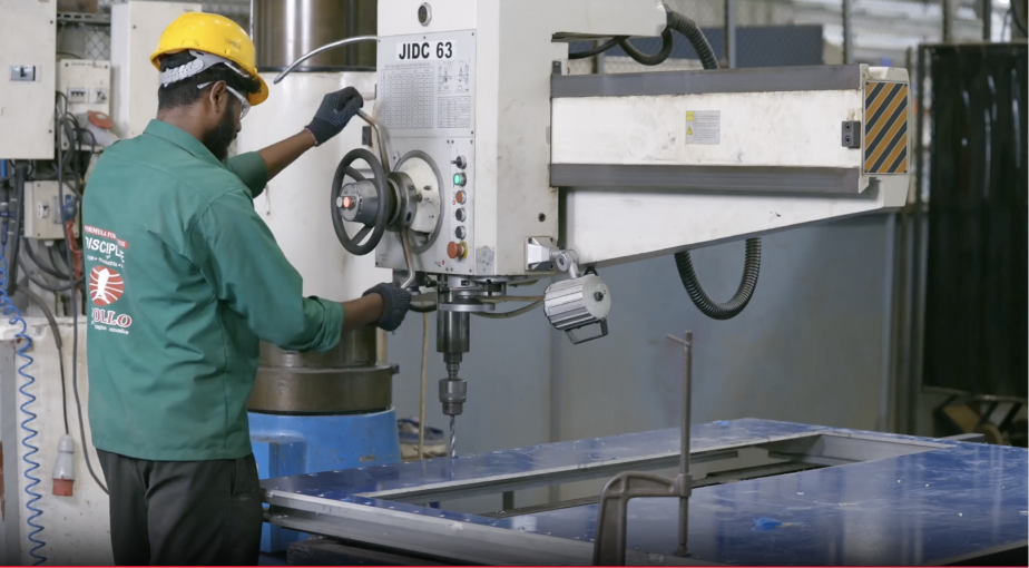 Heavy Plate Drilling